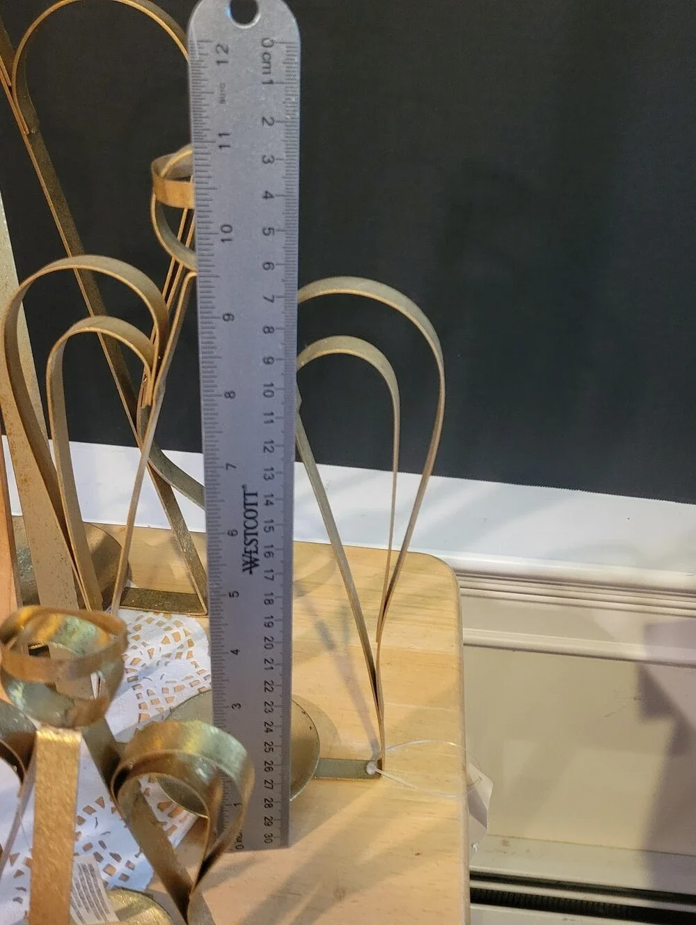 Set of 5 JCP Vintage Metal Angel Candle Tealight  Candle Holders 3 Sizes